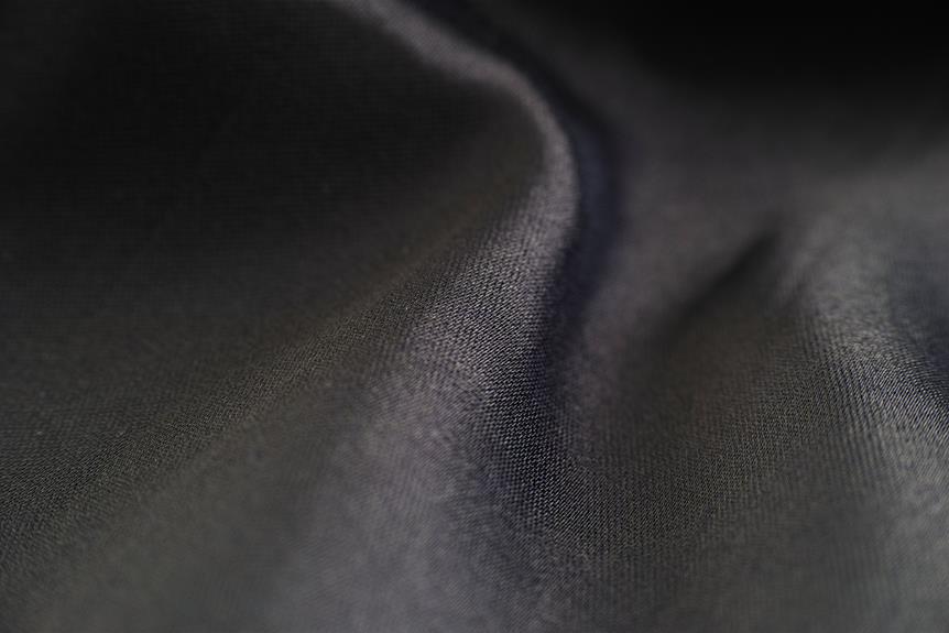 adhesive velvet fabric evaluation