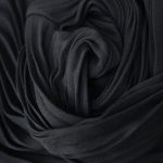 bleaching black polyester fabric