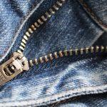 chain zipper for fabric