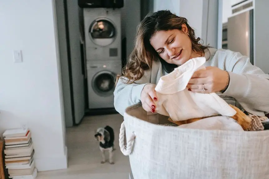 fabric softener residue buildup