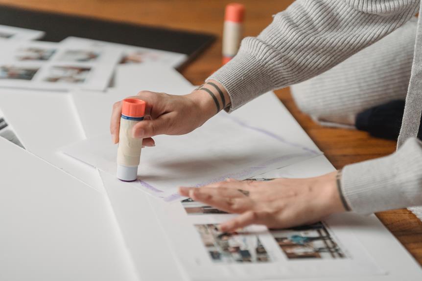 non stick fabrics for hot glue