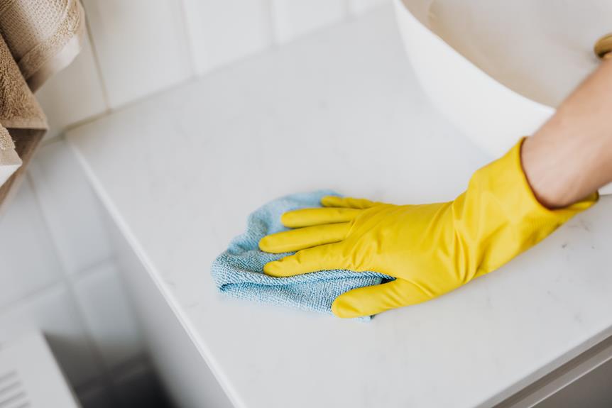 polyester fabric water stain removal