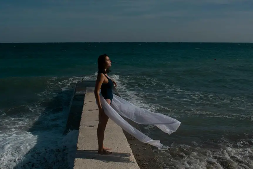 stretchy swimwear for beach