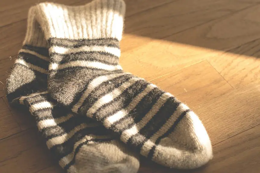 wool socks and foot comfort