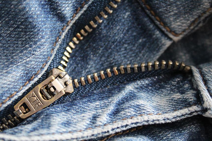 zipper glides improve fabric