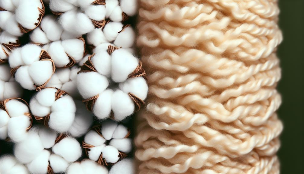 fibers wool versus cotton