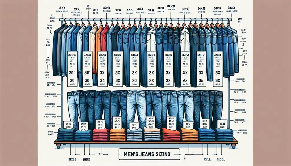 How Does Men's Jeans Sizing Work - Knowing Fabric