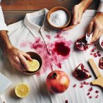 removing pomegranate juice stains