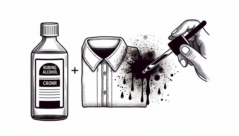 alcohol removes certain stains