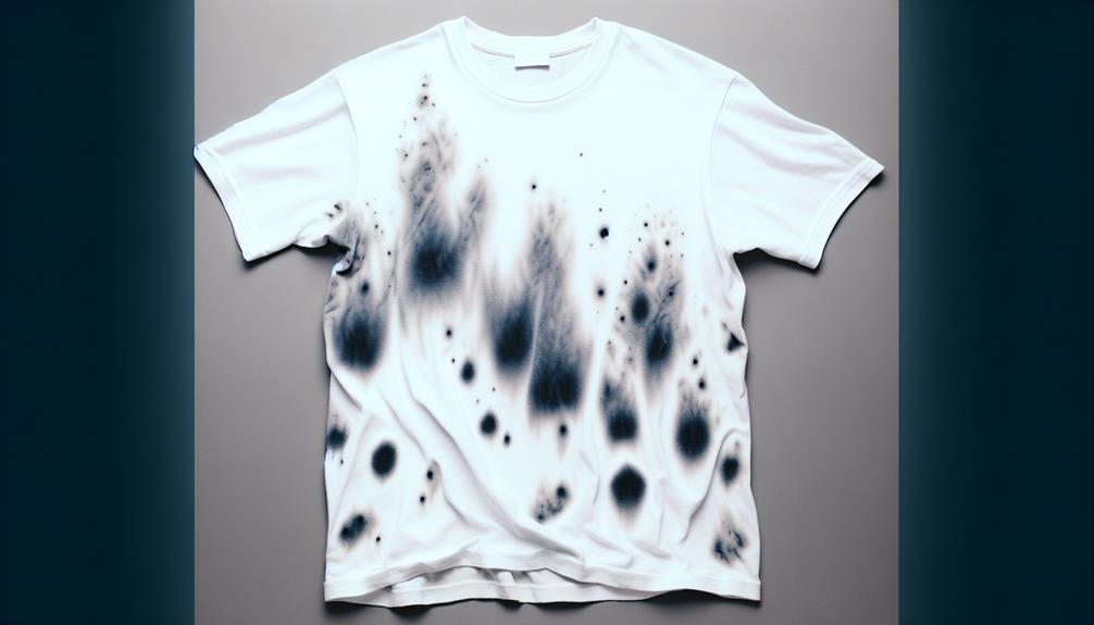 bleach spots on clothes