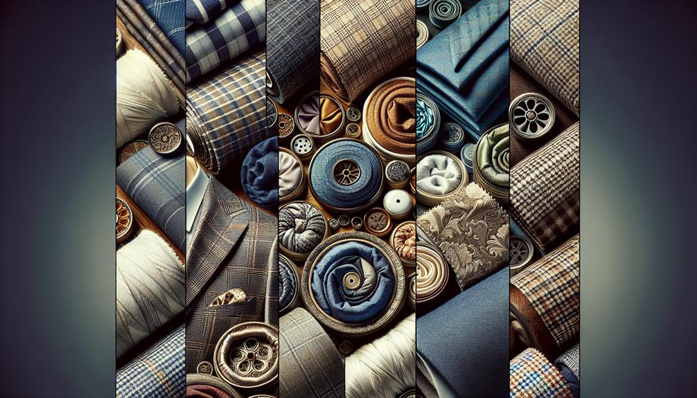 common suit fabrics explained