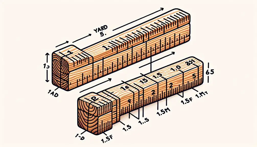 conversion of yard length