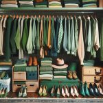 green clothing color matching