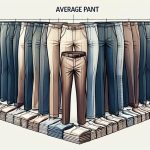 men s waist size statistics