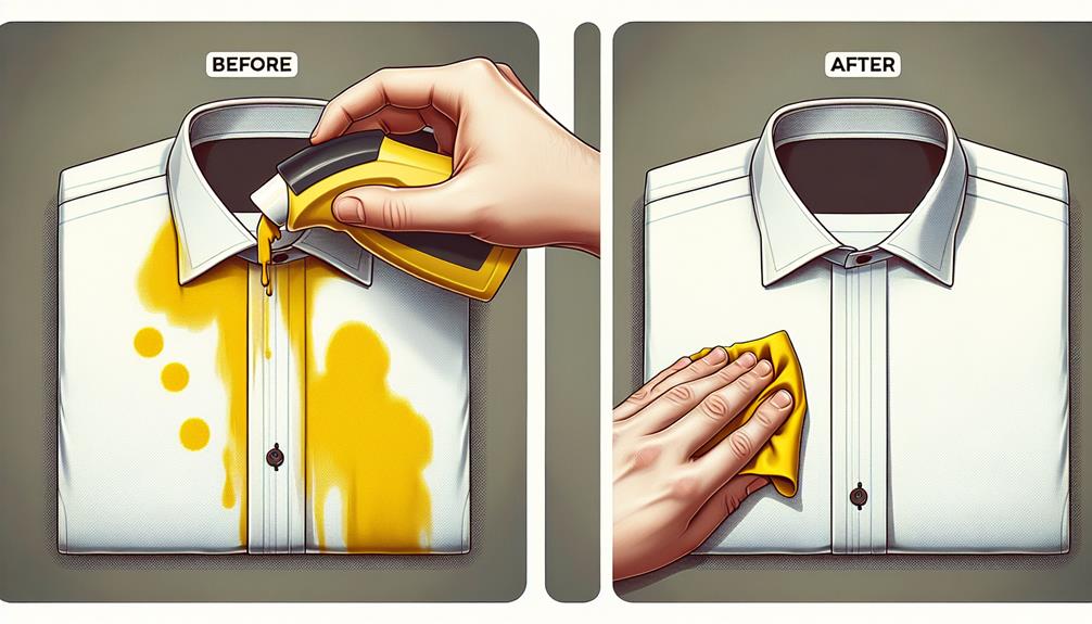 removing mustard stains effectively