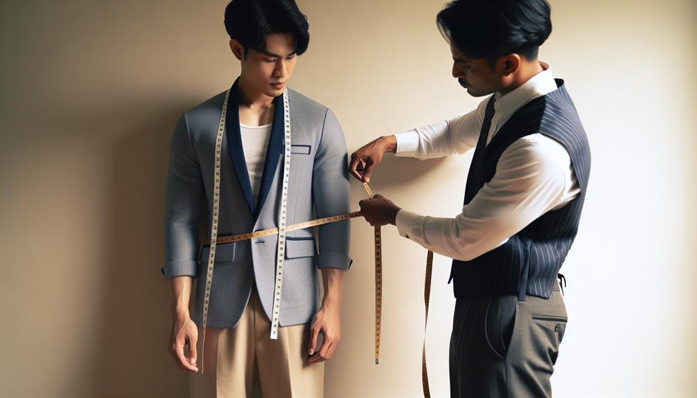 How to Measure for a Tuxedo Rental - Knowing Fabric