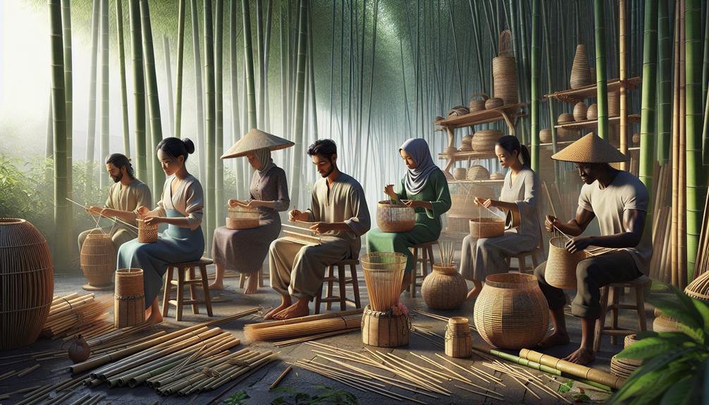 bamboo crafts in philippines