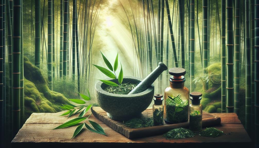 bamboo medicinal plant potential