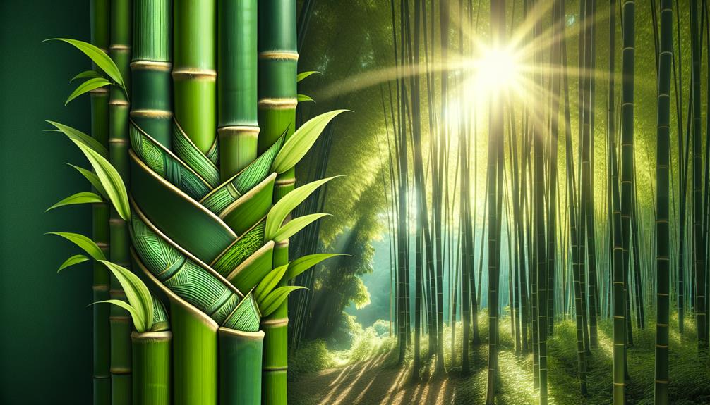 bamboo strong fast growing plant