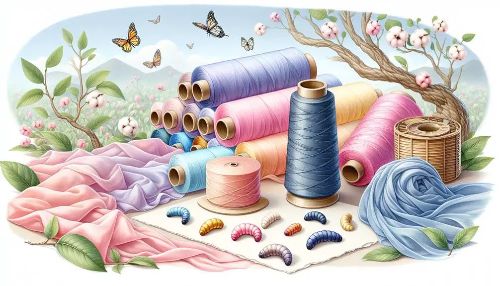 chiffon is made from silk cotton nylon or polyester