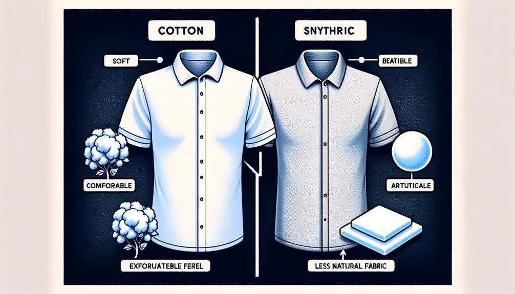 cotton vs synthetic fabrics