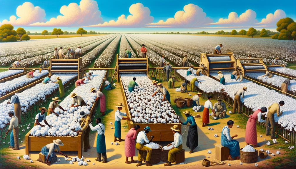 manufacturing process of cotton