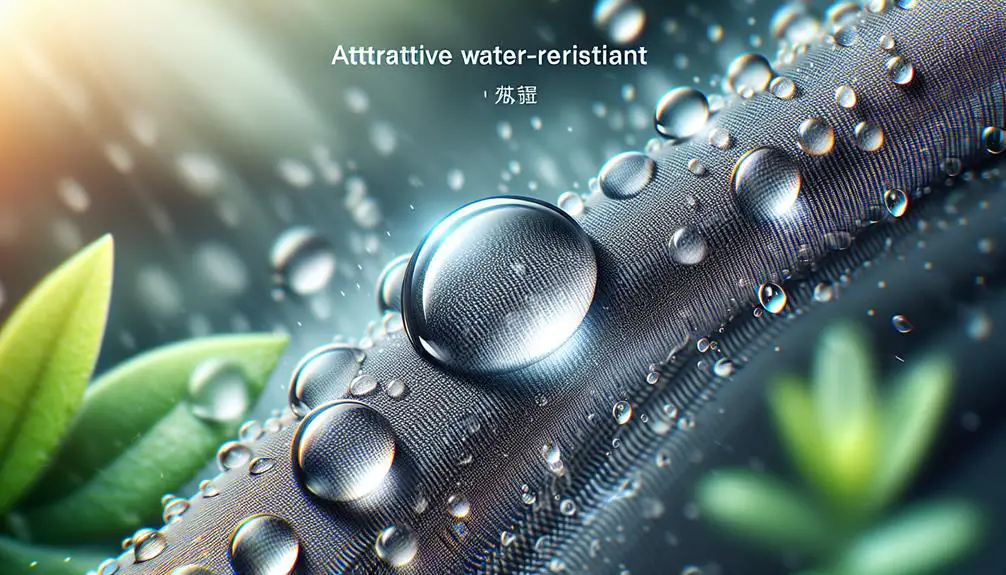 nylon is water resistant material