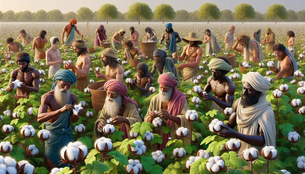 origin of cotton cultivation