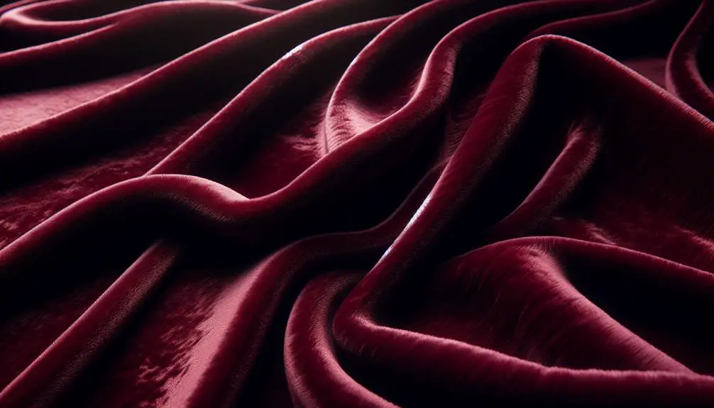 origin of velvet fabric