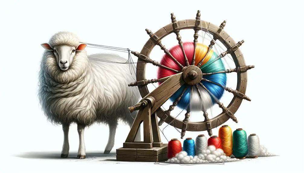 origin of wool yarn