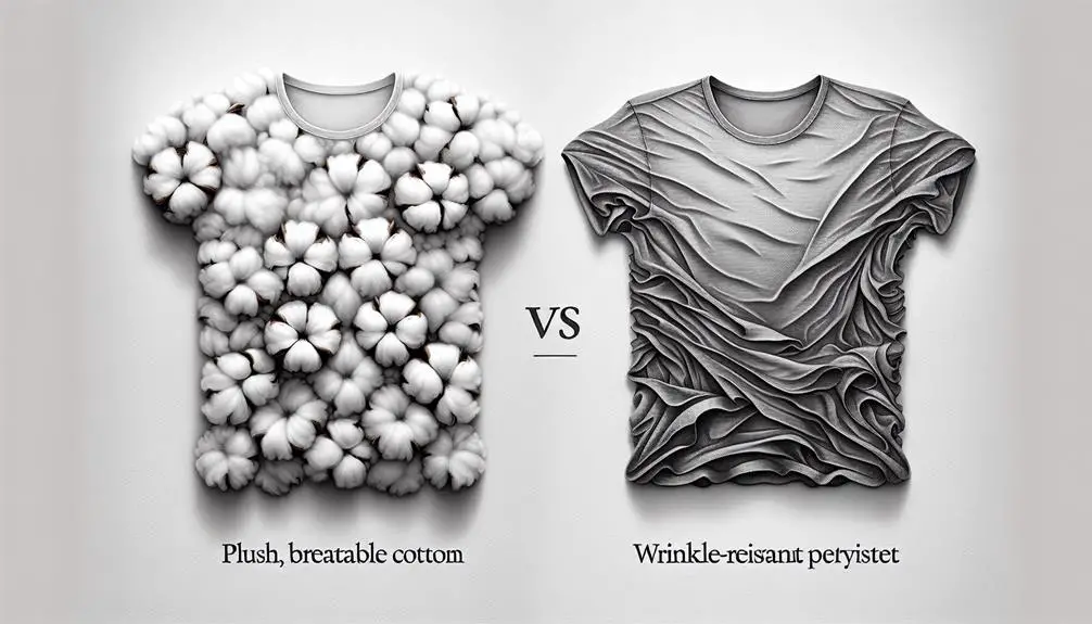 polyester vs cotton comparison
