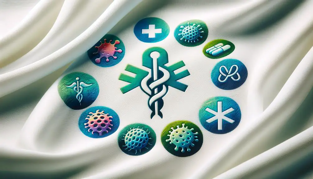 antimicrobial fabrics for healthcare