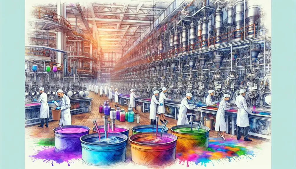 chemistry in textile production