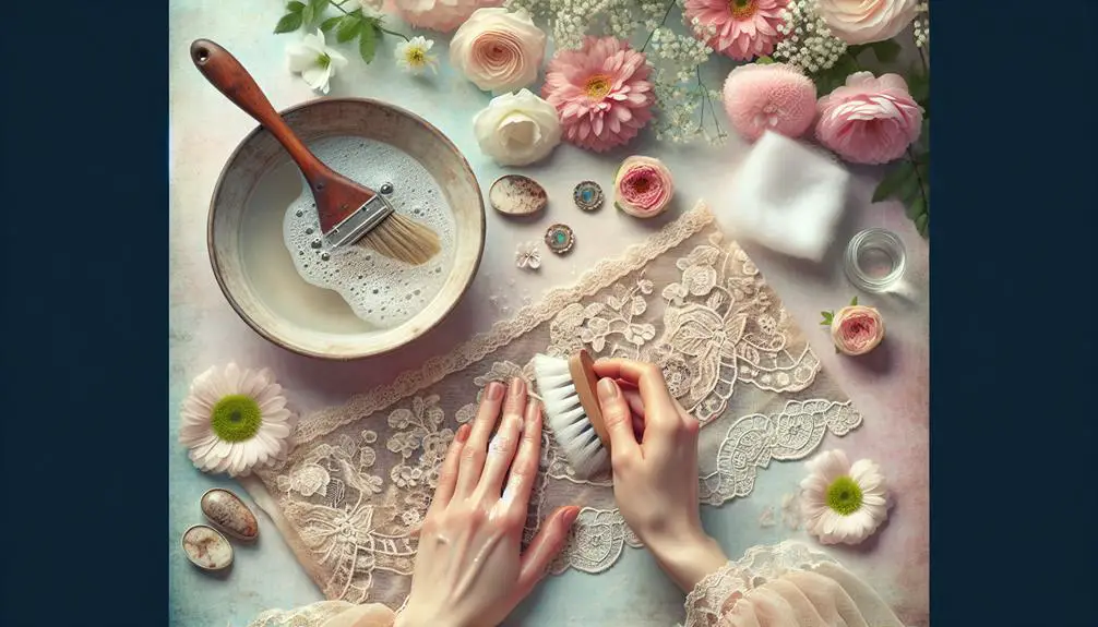 delicate fabric stain removal