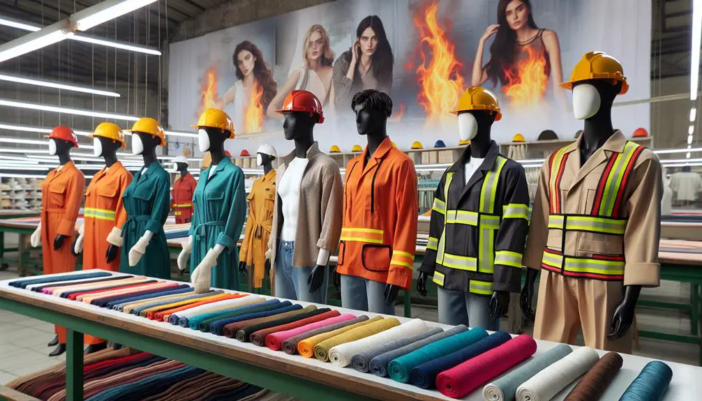 fire resistant fabrics for protection