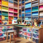 organizing fabric storage tips