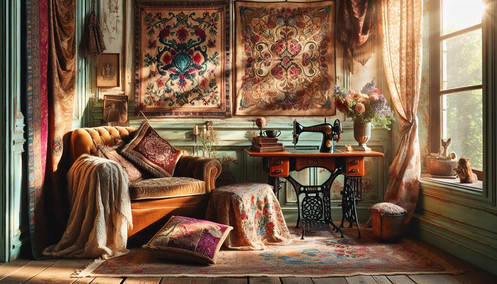 retro textiles making waves