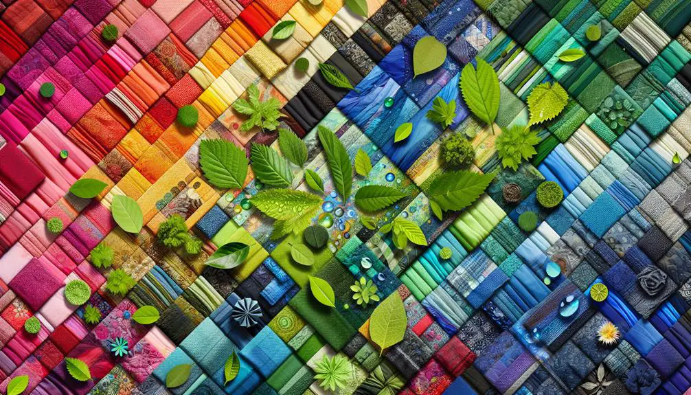 sustainable future with recycled textiles