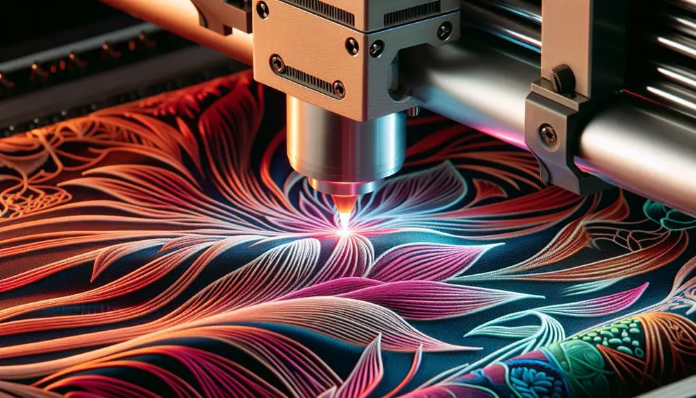 textile laser engraving process