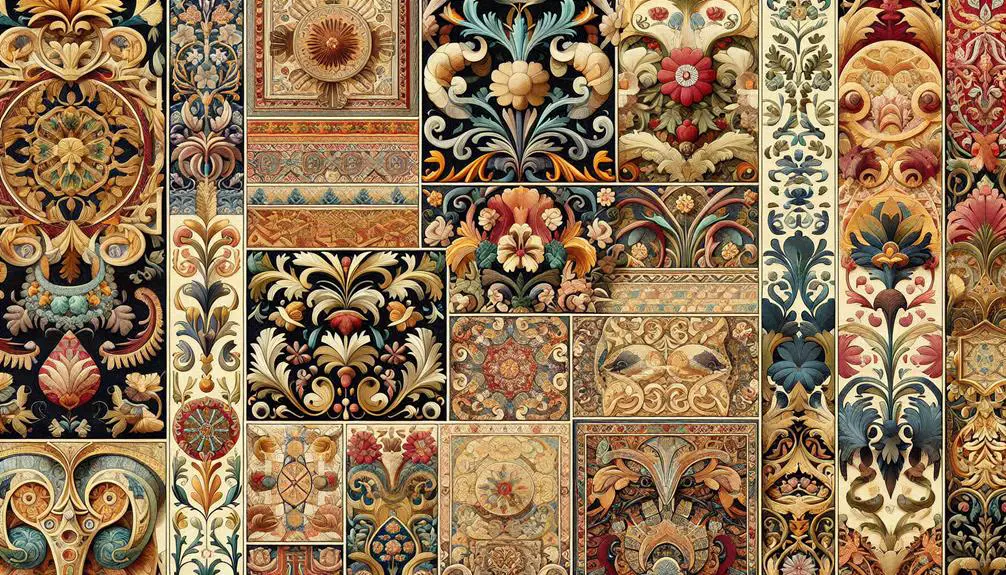 textile patterns through history