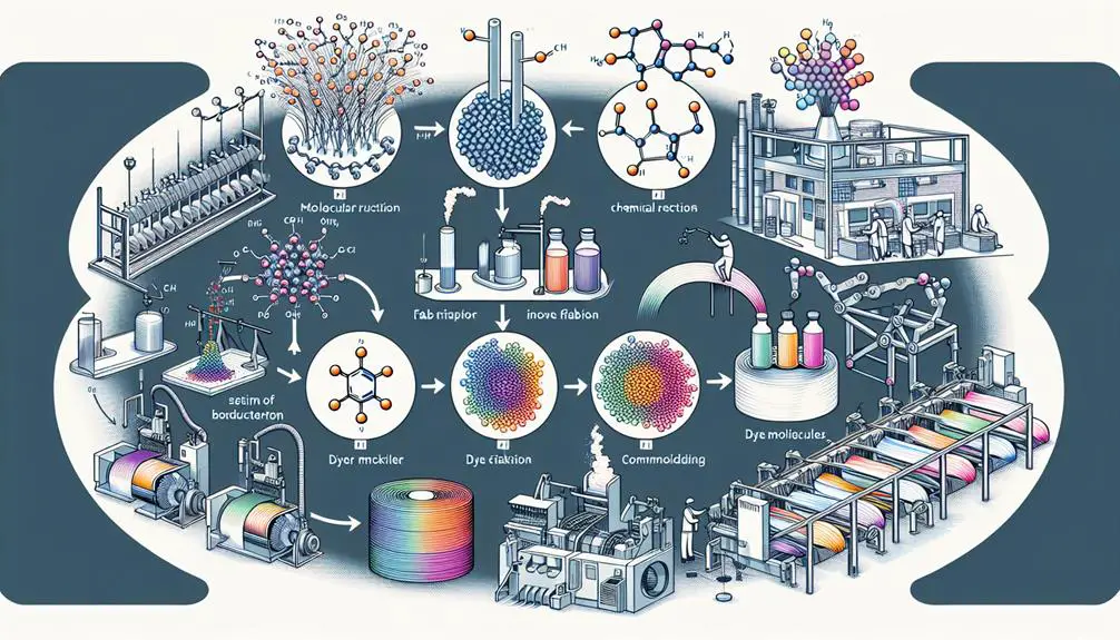 textile production chemistry details