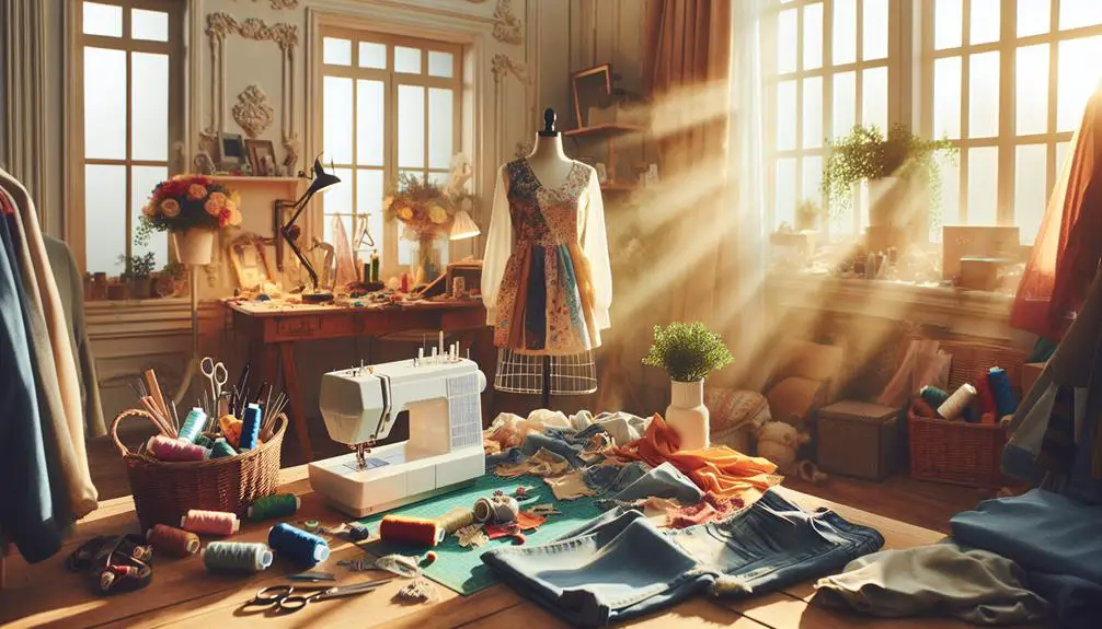 transforming old clothes creatively