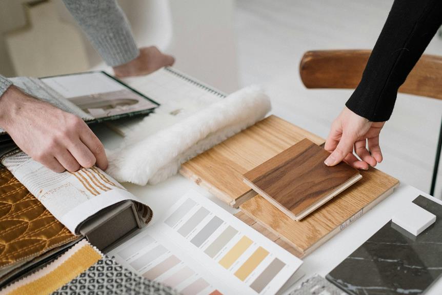 personalize fabrics with stenciling