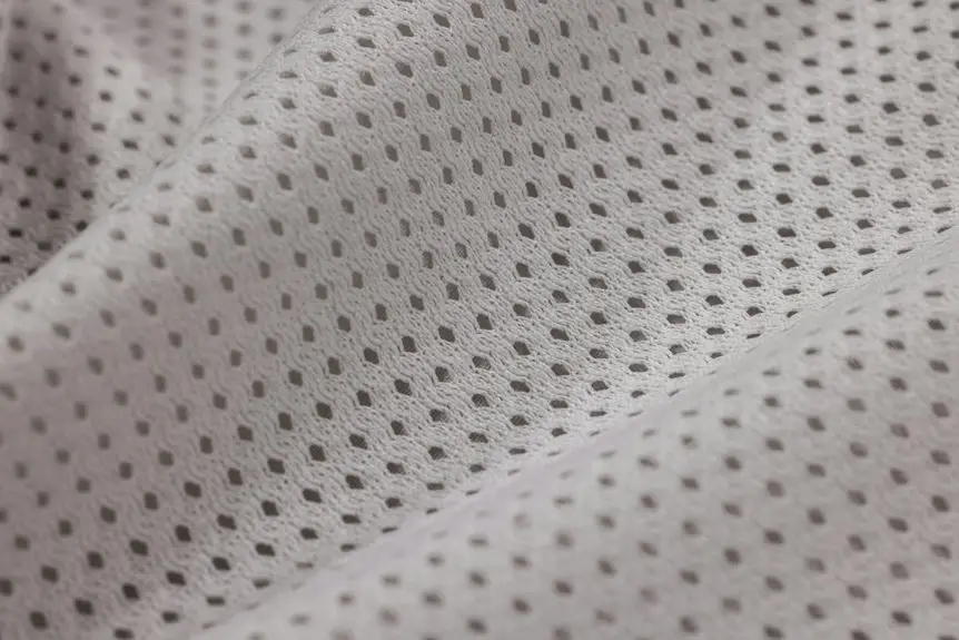 breathability of fabric types