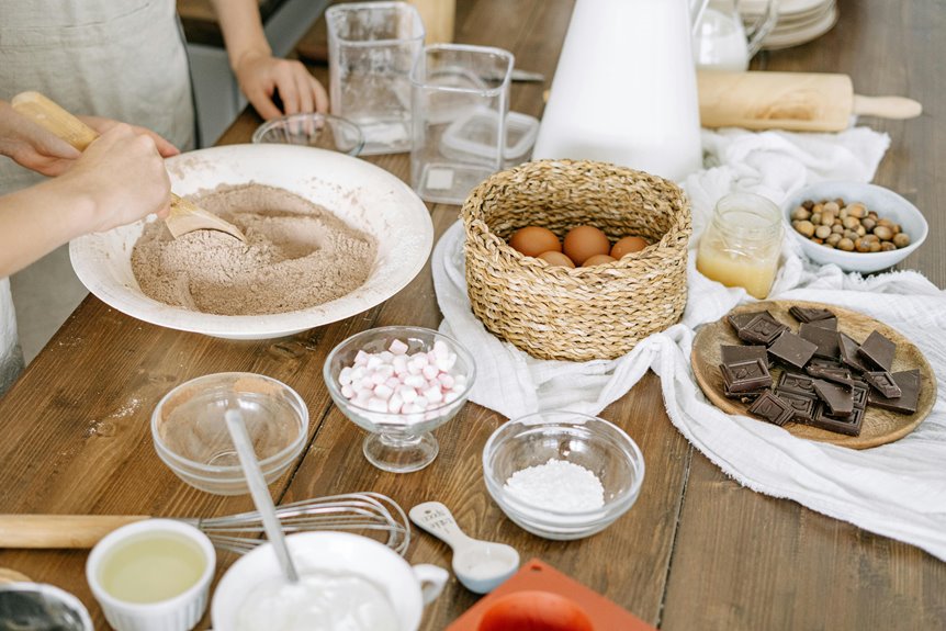 chocolate stained cotton onesie