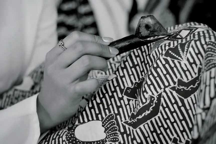creating batik fabric technique