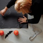 diy halloween gauze decorations