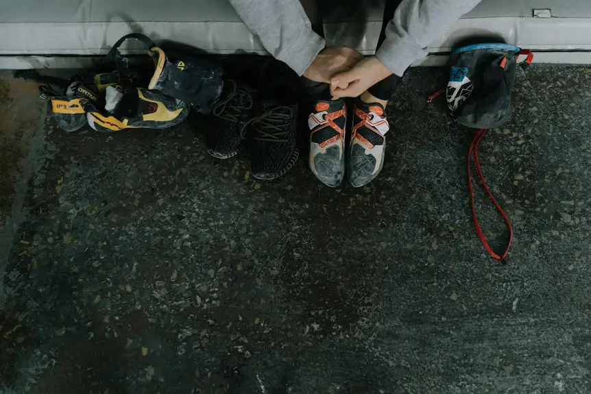 fresh gym bags and shoes