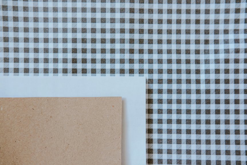 gingham is a specific pattern