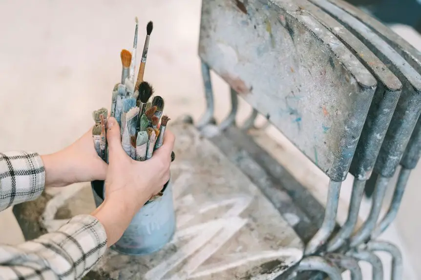 painting fabric lawn chairs